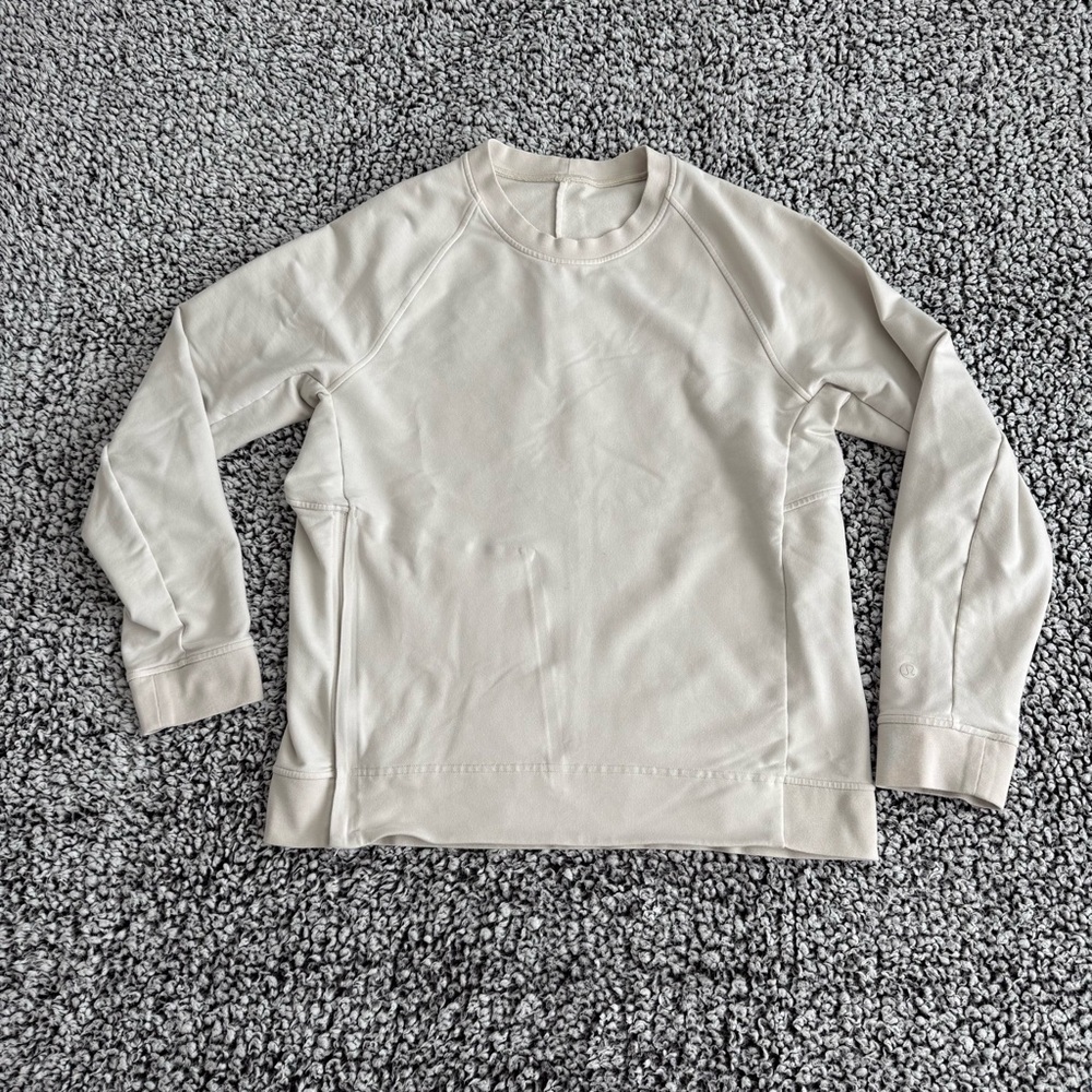 Lululemon Men's Cream Sweater